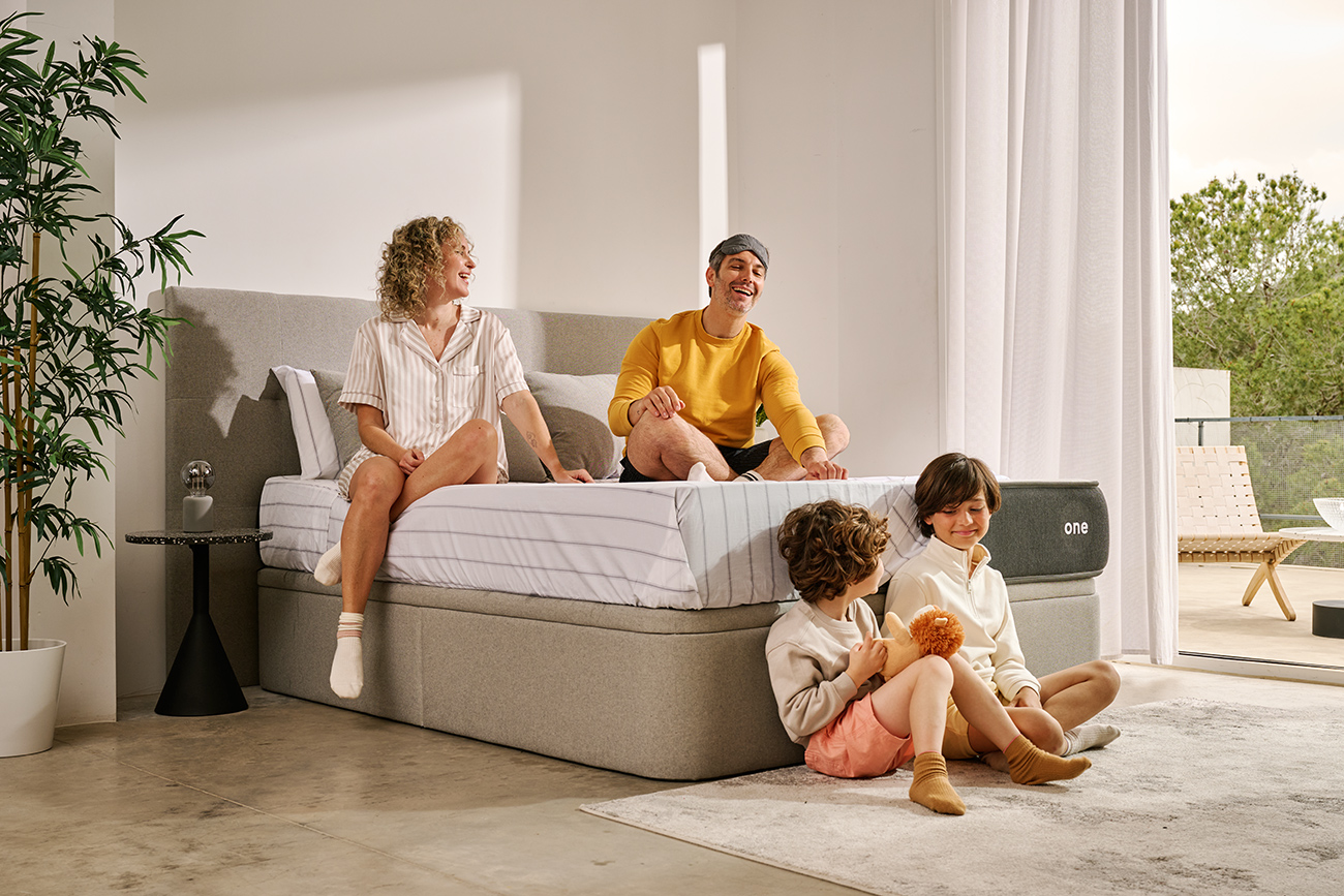 Dormitorio con colchón JustSleep One